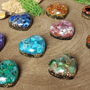 Orgonite hartjes